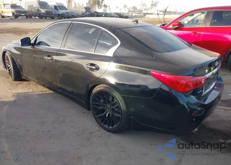 2014 Infiniti Q50 Sport z USA, uszkodzony, nr VIN JN1BV7AR0EM699911